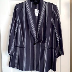 NWT Lane Bryant striped jacket